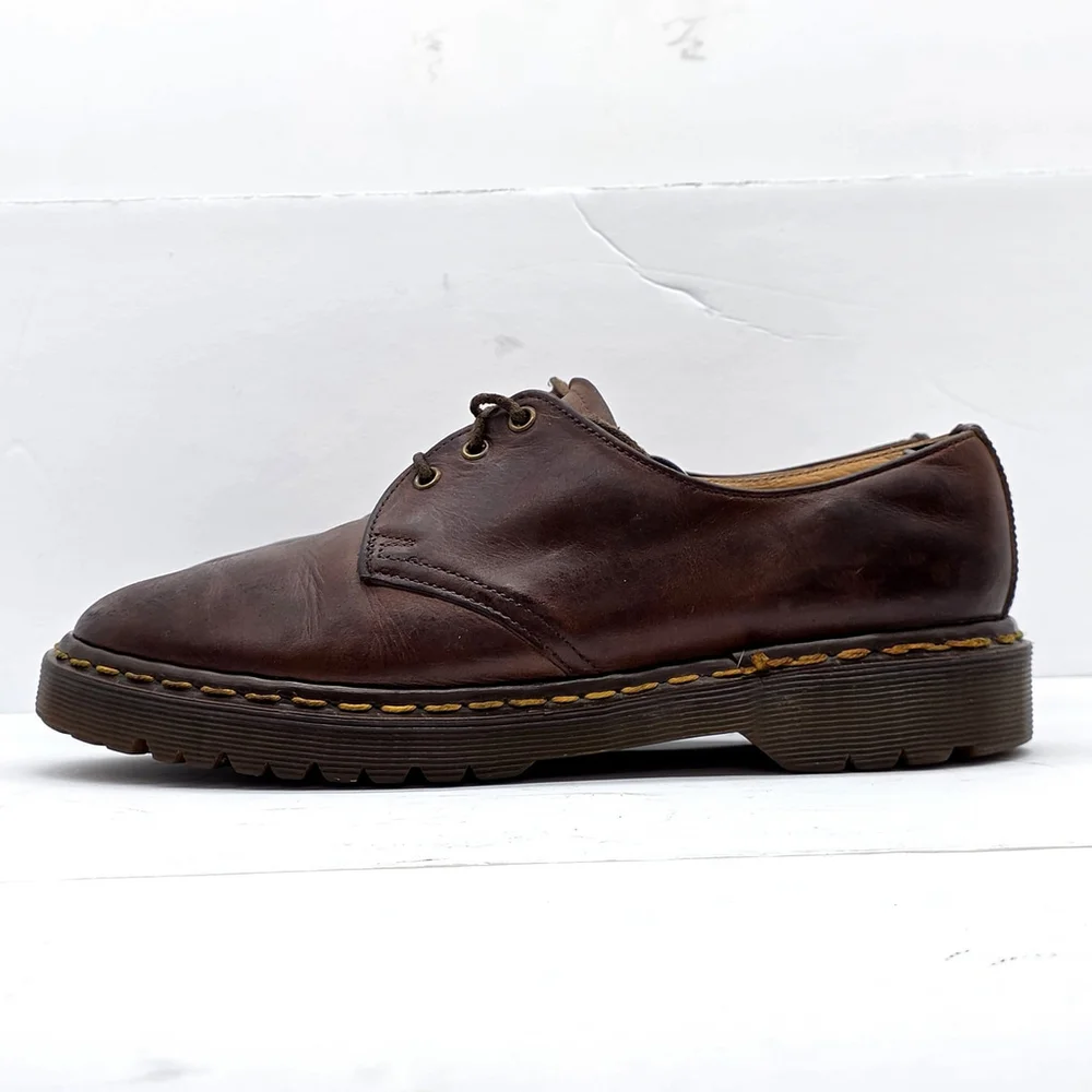 Dr. Martens 1461 Bex Oxford Unisex Size 6 Made England Leather - Picture 3 of 9